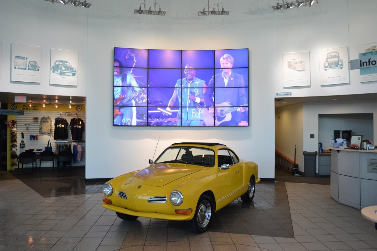 Volkswagen in Perrysburg Video Wall